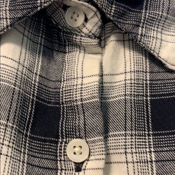 Style & Co plaid & paisley reversible button long sleeve - Picture 3 of 10